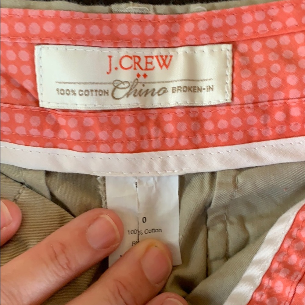 J Crew Khaki Shorts